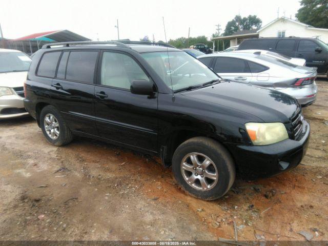  Salvage Toyota Highlander