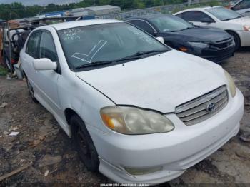  Salvage Toyota Corolla