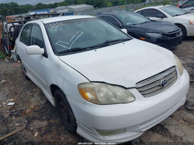  Salvage Toyota Corolla