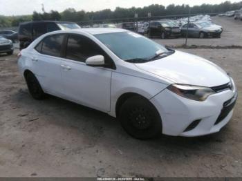  Salvage Toyota Corolla