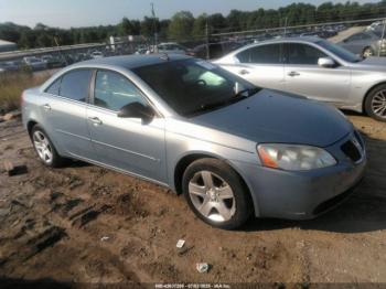  Salvage Pontiac G6