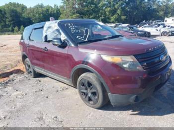  Salvage Ford Police Interceptor