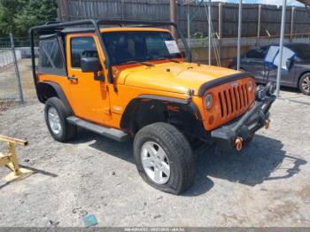  Salvage Jeep Wrangler
