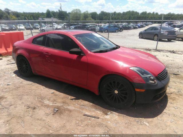  Salvage INFINITI G35