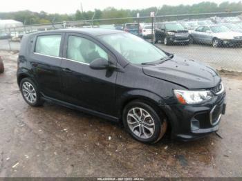  Salvage Chevrolet Sonic