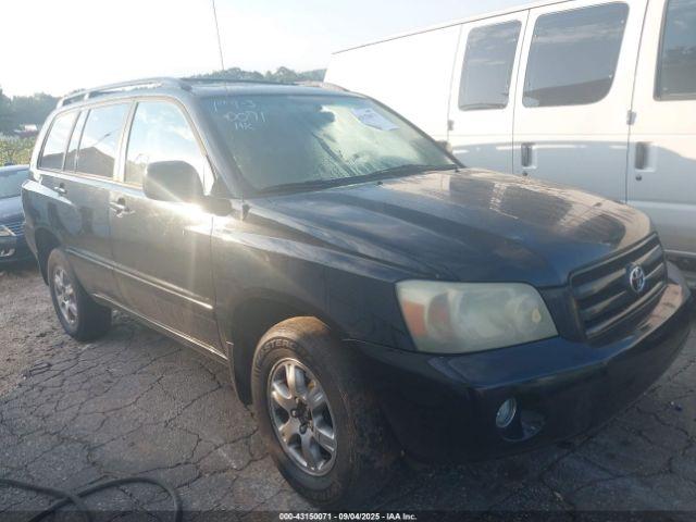  Salvage Toyota Highlander