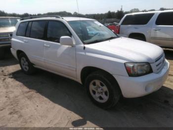  Salvage Toyota Highlander