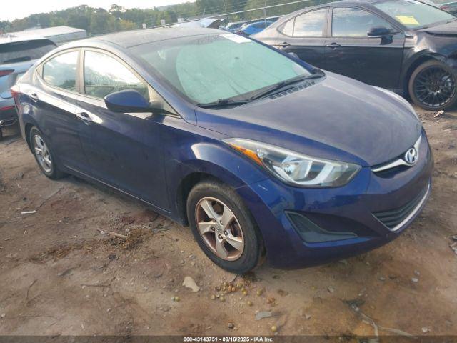  Salvage Hyundai ELANTRA