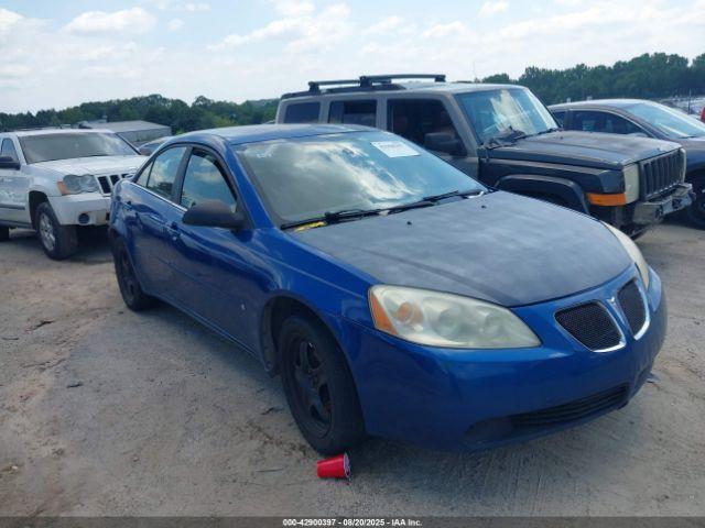  Salvage Pontiac G6