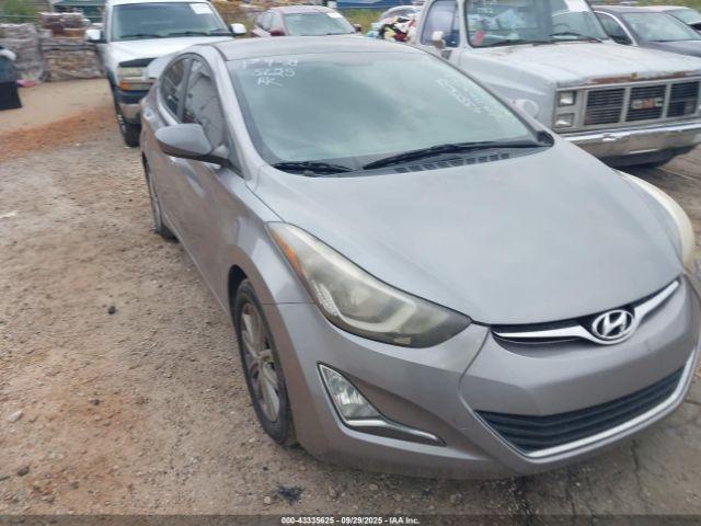  Salvage Hyundai ELANTRA