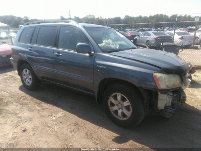  Salvage Toyota Highlander