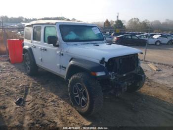  Salvage Jeep Wrangler
