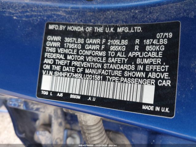 Honda Civic Ex Image 5