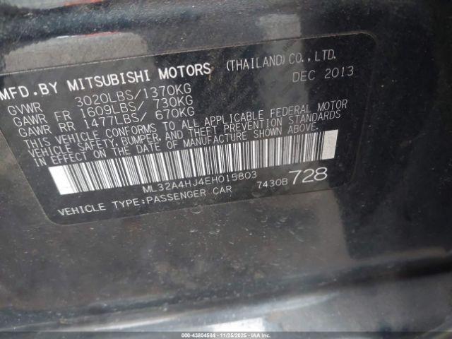 Mitsubishi Mirage Es Image 7