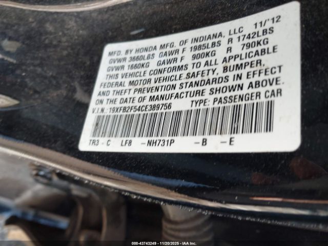 Honda Civic Lx Image 9