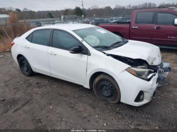  Salvage Toyota Corolla