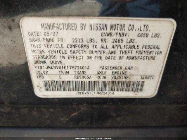 INFINITI G35 Journey Image 2