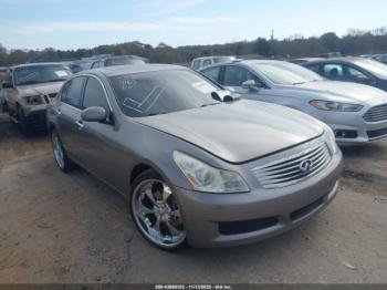  Salvage INFINITI G35x
