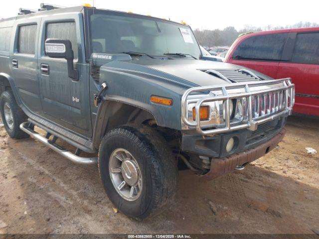  Salvage HUMMER H2 Suv