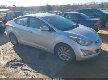  Salvage Hyundai ELANTRA