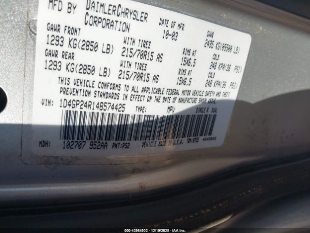 Dodge Grand Caravan Se Image 4