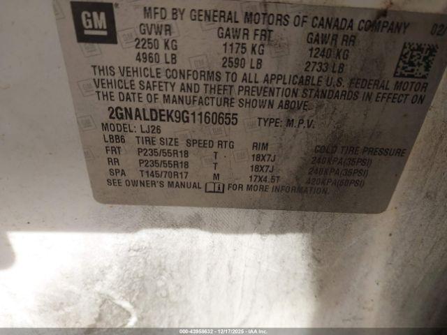 Chevrolet Equinox Ltz Image 16