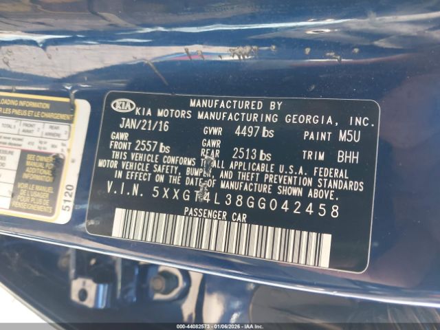 Kia Optima Lx Image 8