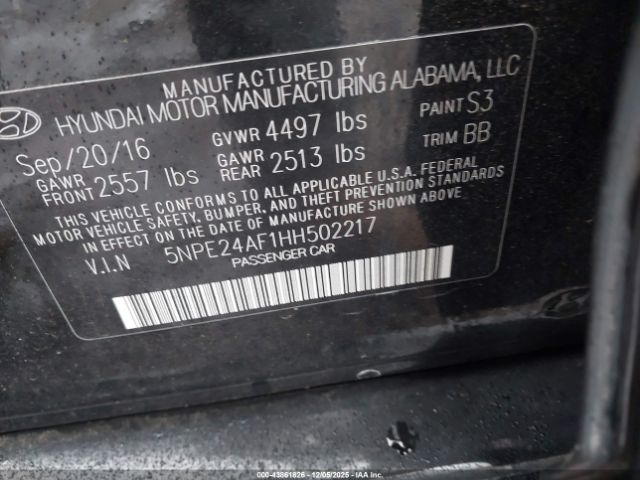 Hyundai SONATA Se Image 2