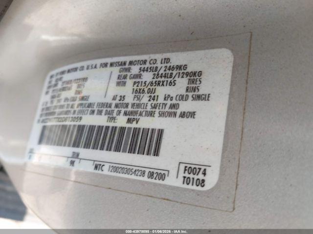 Nissan Quest Gle Image 7