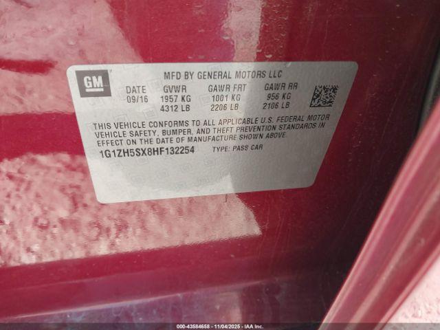 Chevrolet Malibu Premier Image 12